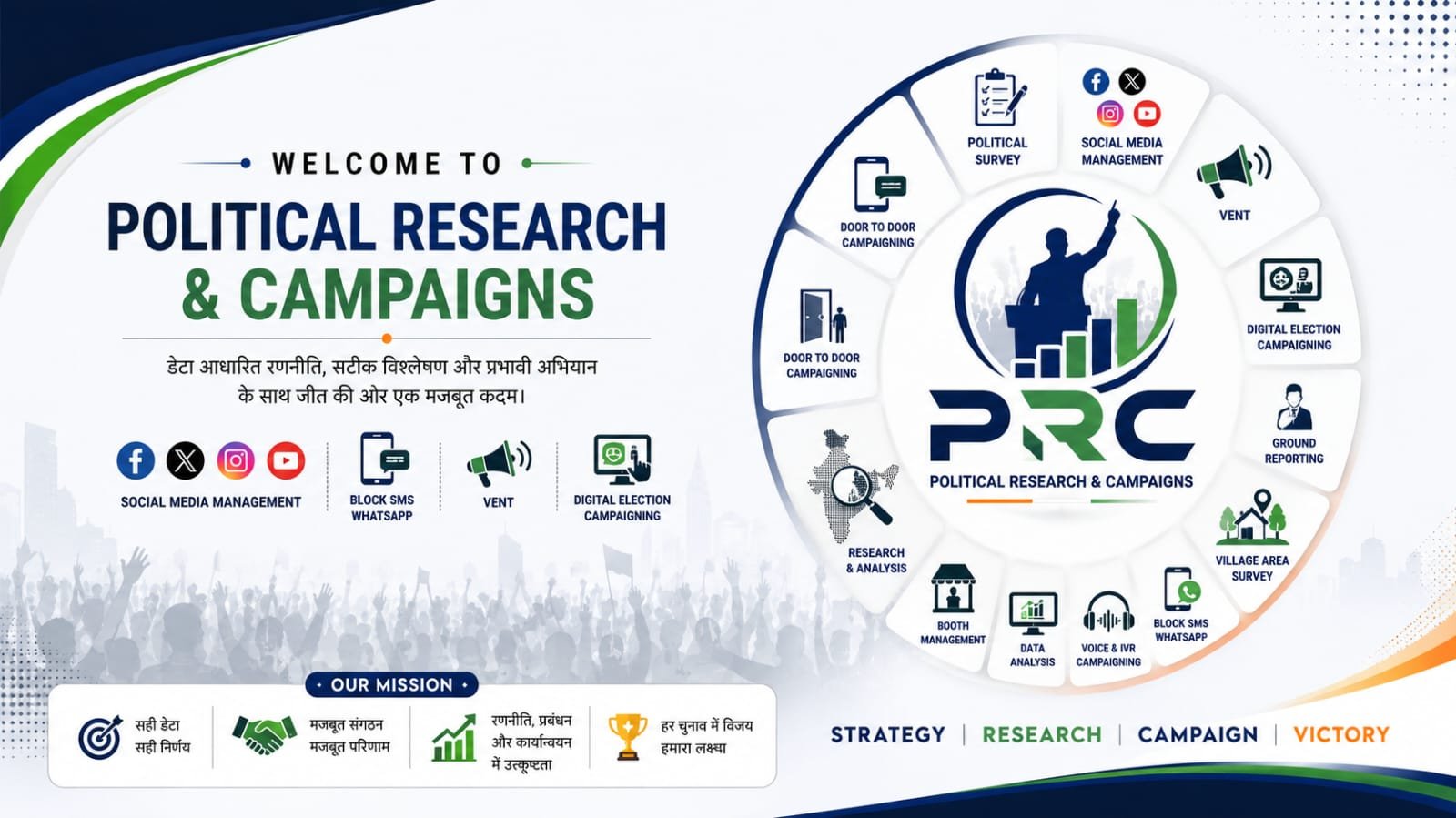 Political Research Campaigns Banner